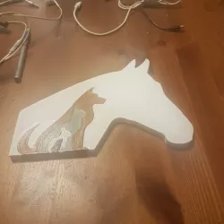 Animal Silhouette - Horse