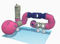 Aquarium Fish Tube Set
