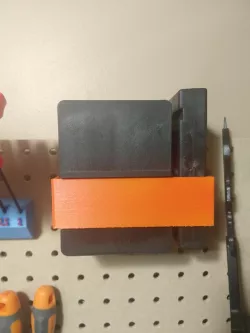 AR vice blocks holder for pegboard