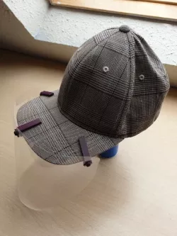  COVID'19 CAP FACESHIELD