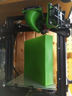 Creality Ender 3 hotend and part 80mm fan duct and mount