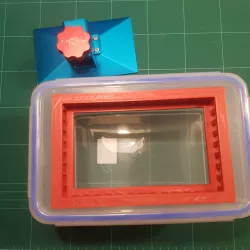 DIY Wash Station for Anycubic Photon / Photon S lid food box