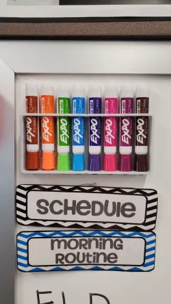 Dry Erase Marker Holder (8 Markers)