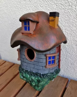 Dwarf Birdhouse - hollowed remix