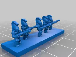 Eldar Dire Avenger (Epic 40K - 6mm scale)