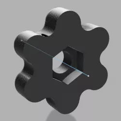 Elegoo Mars Build Plate Knob