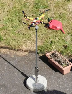 F450 Quad test Rod hub 