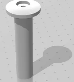 Fender bracket for caravan