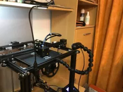 Flexible camera mount for Logitech C270 on V-Slot2020