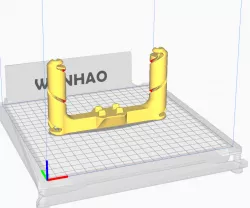 Flexible Kiteboarding Line Mount for the Revl Camera 