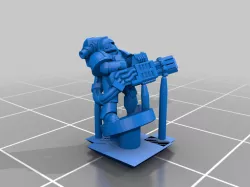 Galactic Crusaders - Anti Organic Heavy Weapons - 6-8mm
