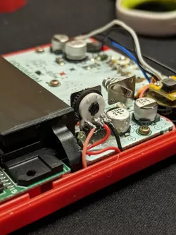 Game Boy Pocket Backlight Trimmer Holder