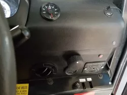 Go-4 Interceptor III windshield frame mount, Fan Speed Knob, and other parts
