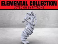 Greater Wind Elemental - Tabletop Miniature