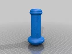 Griff für 22mm Rohr, Grip Handle for a 22mm Pipe