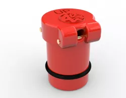 Hammock Suspension Top Rail End Cap