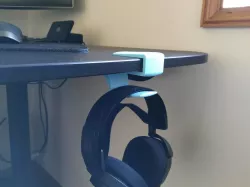 Headphone Hook for 17-18mm desk
