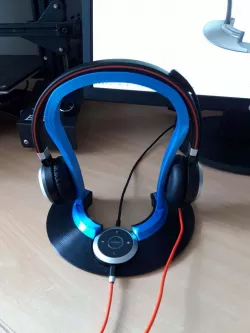 Headphone or Headset Stand (tested with Jabra evolve 40)