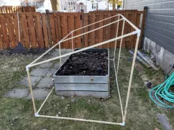 Homemade little greenhouse