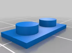 Lego 1x2 Base