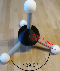 Methane molecule