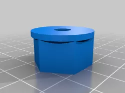 Mic Stand Camera Adapter with bolt head recess (Remix)