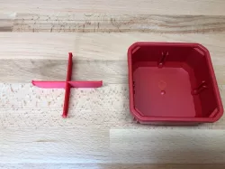 Packout Slim X Grid Half Height Base Divider 17mm
