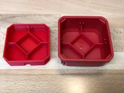 Packout Slim X Grid Insert Bin