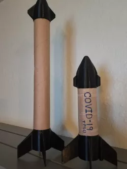 Paper Towel Tube Model Rocket