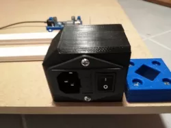 Power supply switch case