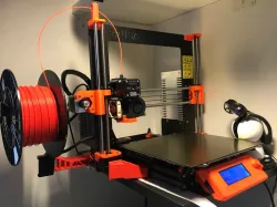 Prusa MK3 Extended Spool Holder Side Mount Adaptor - near controller board