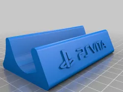 PS VITA stand with logo