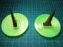 RC Car Flat Pushpin or Flat Cone