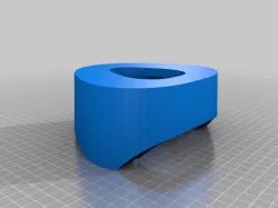 Respirator for Casting in Silicone or Printing
