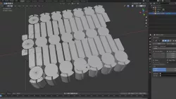 Reusable Scissor Snake Segment