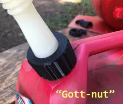 Rubbermaid (Gott) and Blitz Replacement Gas Can Nut Screw Cap