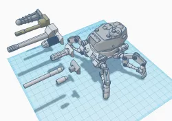 Russian Style Spider Mech