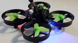 Stock e010 H36 Tiny Whoop Camera Holder with Head Up Display (VM275T)