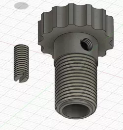 Support de comparateur - course piston