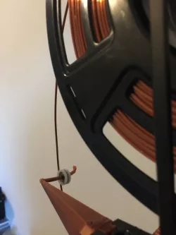 Top Filament Guide for Pulley - Ender 3