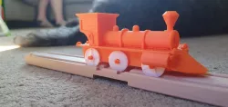 Toy Steam Train (standard track width)