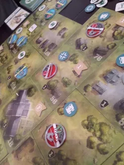 Undaunted: Normandy - USA and Germany unit tokens