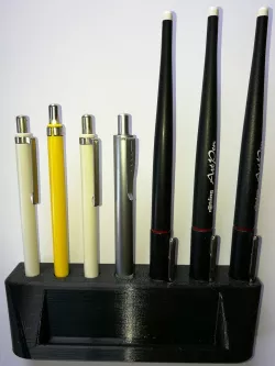 Wall mounted holder for Rotring Tikky and Rotring Art Pen