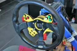 Wheel button plate for simucube wireless