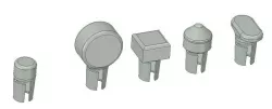 X56 & X55 HOTAS Throttle Switch Covers