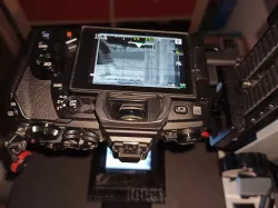 120 + 135 digital camera scanning frames