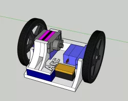 150g Antweight Flipper Robot design