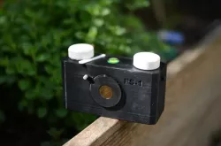 3D printed pinhole camera