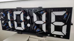 3D-Printed Servo-Driven Digital Clock