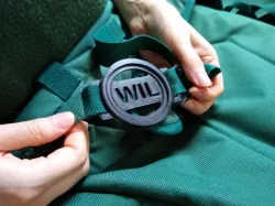 52mm Camera Lens Cap Holder - Custom Name